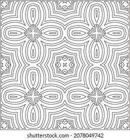 Repeating geometric tiles with stripe elements.retained white elements to easily change the color of the inside of the black patterns. 