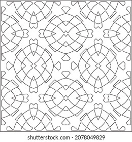 Repeating geometric tiles with stripe elements.retained white elements to easily change the color of the inside of the black patterns. 