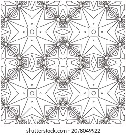 Repeating geometric tiles with stripe elements.retained white elements to easily change the color of the inside of the black patterns. 