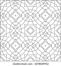 Repeating geometric tiles with stripe elements.retained white elements to easily change the color of the inside of the black patterns. 