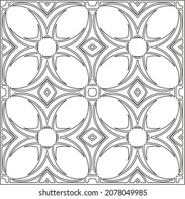 Repeating geometric tiles with stripe elements.retained white elements to easily change the color of the inside of the black patterns. 