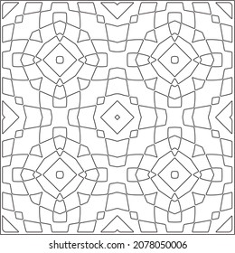 Repeating geometric tiles with stripe elements.retained white elements to easily change the color of the inside of the black patterns. 