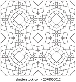 Repeating geometric tiles with stripe elements.retained white elements to easily change the color of the inside of the black patterns. 