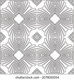 Repeating geometric tiles with stripe elements.retained white elements to easily change the color of the inside of the black patterns. 