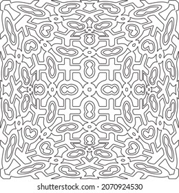 Wiederholt geometrische Fliesen aus gestreiften Elementen.Moderner geometrischer Hintergrund mit abstrakten Formen.Monochromatische Wiederholung Muster.abstrakte Textur.Schwarz-Weiß gestreifte Ornamente für Design.