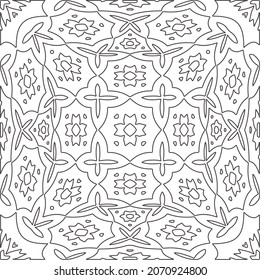 Repeating geometric tiles from striped elements.Modern geometric background with abstract shapes.Monochromatic Repeating Patterns.abstract texture.black and white striped ornament for design.