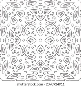 Repeating geometric tiles from striped elements.Modern geometric background with abstract shapes.Monochromatic Repeating Patterns.abstract texture.black and white striped ornament for design.