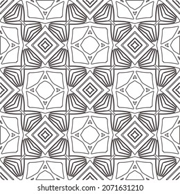 Repeating geometric tiles from striped elements.Modern geometric background with abstract shapes.Monochromatic Repeating Patterns.abstract texture.black and white striped ornament for design.