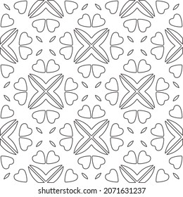 Repeating geometric tiles from striped elements.Modern geometric background with abstract shapes.Monochromatic Repeating Patterns.abstract texture.black and white striped ornament for design.