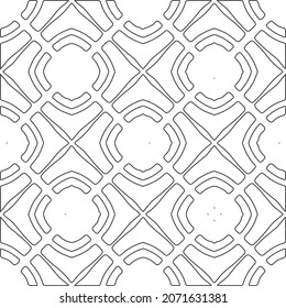 Repeating geometric tiles from striped elements.Modern geometric background with abstract shapes.Monochromatic Repeating Patterns.abstract texture.black and white striped ornament for design.