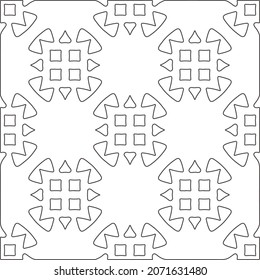 Repeating geometric tiles from striped elements.Modern geometric background with abstract shapes.Monochromatic Repeating Patterns.abstract texture.black and white striped ornament for design.