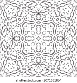 Repeating geometric tiles from striped elements.Modern geometric background with abstract shapes.Monochromatic Repeating Patterns.abstract texture.black and white striped ornament for design.