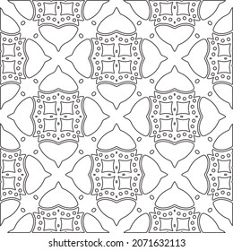 Repeating geometric tiles from striped elements.Modern geometric background with abstract shapes.Monochromatic Repeating Patterns.abstract texture.black and white striped ornament for design.