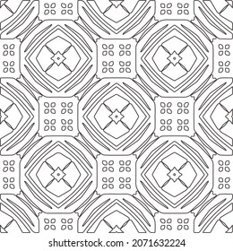Baldosas geométricas repetitivas de elementos rayados.Fondo geométrico moderno con formas abstractas.Patrones repetitivos monocromáticos.textura abstracta.ornamento rayado blanco y negro para el diseño.