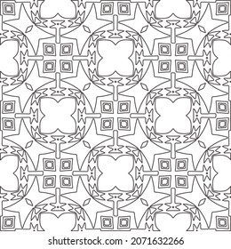 Repeating geometric tiles from striped elements.Modern geometric background with abstract shapes.Monochromatic Repeating Patterns.abstract texture.black and white striped ornament for design.