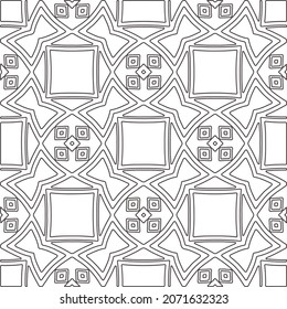 Repeating geometric tiles from striped elements.Modern geometric background with abstract shapes.Monochromatic Repeating Patterns.abstract texture.black and white striped ornament for design.