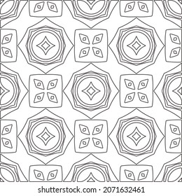 Repeating geometric tiles from striped elements.Modern geometric background with abstract shapes.Monochromatic Repeating Patterns.abstract texture.black and white striped ornament for design.