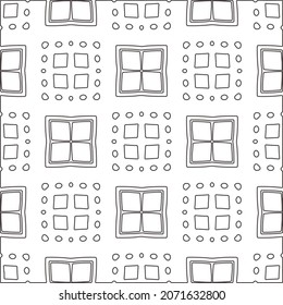 Repeating geometric tiles from striped elements.Modern geometric background with abstract shapes.Monochromatic Repeating Patterns.abstract texture.black and white striped ornament for design.