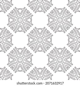 Baldosas geométricas repetitivas de elementos rayados.Fondo geométrico moderno con formas abstractas.Patrones repetitivos monocromáticos.textura abstracta.ornamento rayado blanco y negro para el diseño.