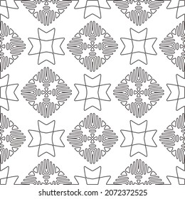 Repeating geometric tiles from striped elements.Modern geometric background with abstract shapes.Monochromatic Repeating Patterns.abstract texture.black and white striped ornament for design.