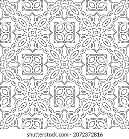 Repeating geometric tiles from striped elements.Modern geometric background with abstract shapes.Monochromatic Repeating Patterns.abstract texture.black and white striped ornament for design.