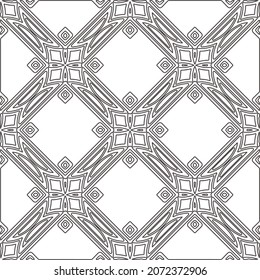 Repeating geometric tiles from striped elements.Modern geometric background with abstract shapes.Monochromatic Repeating Patterns.abstract texture.black and white striped ornament for design.