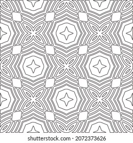 Repeating geometric tiles from striped elements.Modern geometric background with abstract shapes.Monochromatic Repeating Patterns.abstract texture.black and white striped ornament for design.