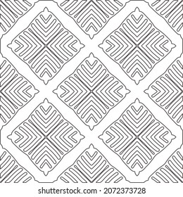 Repeating geometric tiles from striped elements.Modern geometric background with abstract shapes.Monochromatic Repeating Patterns.abstract texture.black and white striped ornament for design.