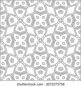 Repeating geometric tiles from striped elements.Modern geometric background with abstract shapes.Monochromatic Repeating Patterns.abstract texture.black and white striped ornament for design.