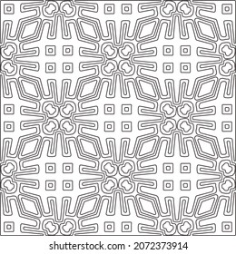 Repeating geometric tiles from striped elements.Modern geometric background with abstract shapes.Monochromatic Repeating Patterns.abstract texture.black and white striped ornament for design.