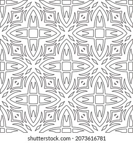 Repeating geometric tiles from striped elements.Modern geometric background with abstract shapes.Monochromatic Repeating Patterns.black  striped pattern for design.
