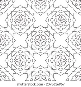 Wiederholt geometrische Fliesen aus gestreiften Elementen.Moderner geometrischer Hintergrund mit abstrakten Formen.Monochromatische Wiederholmuster.schwarz gestreiftes Muster für Design.