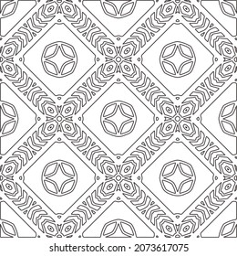 Repeating geometric tiles from striped elements.Modern geometric background with abstract shapes.Monochromatic Repeating Patterns.black  striped pattern for design.