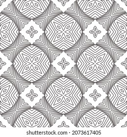 Repeating geometric tiles from striped elements.Modern geometric background with abstract shapes.Monochromatic Repeating Patterns.black  striped pattern for design.