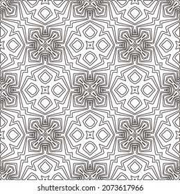 Repeating geometric tiles from striped elements.Modern geometric background with abstract shapes.Monochromatic Repeating Patterns.black  striped pattern for design.
