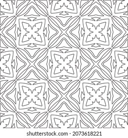 Repeating geometric tiles from striped elements.Modern geometric background with abstract shapes.Monochromatic Repeating Patterns.black  striped pattern for design.