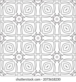 Repeating geometric tiles from striped elements.Modern geometric background with abstract shapes.Monochromatic Repeating Patterns.black  striped pattern for design.