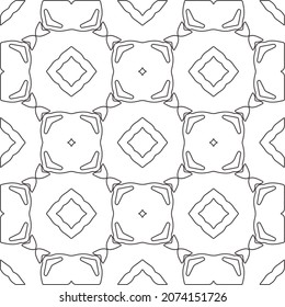 Repeating geometric tiles from striped elements.Modern geometric background with abstract shapes.Monochromatic Repeating Patterns.abstract texture.black and white striped ornament for design.