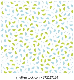 Repeating geometric vector pattern