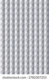 Repeating gray pattern from guggenheim facade. Suitable for architectural backgrounds, modern designs, urban elements and abstract textures in projects.