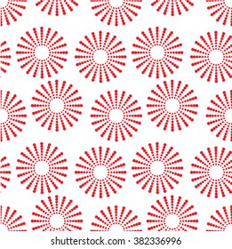 repeating halftone dots background.illustration with circles.Seamless surface for your design.Pattern can be used for texture