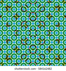 repeating halftone dots illustration.Seamless geometric texture for your design.Pattern with tiny circles can be used for background.