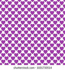 Repeating heart pattern design background - vector love graphic