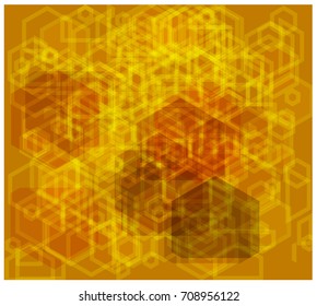 Repeating hexagon shapes. Brand-New texture for your design. Pattern can be used for background