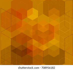 Repeating hexagon shapes. Brand-New texture for your design. Pattern can be used for background