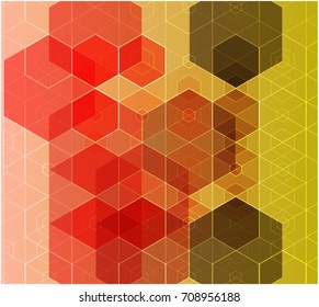 Repeating hexagon shapes. Brand-New texture for your design. Pattern can be used for background