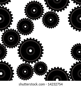 Repeating industrial design that makes a seamless background