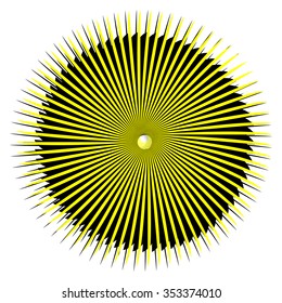 repeating lines illustration - vector