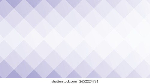 A repeating pattern of light purple and white rhombus shapes creates a subtle, elegant design.