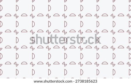 Repeating Pattern of Maroon Arch Shapes on Light Gray Background Keywords: abstract, background